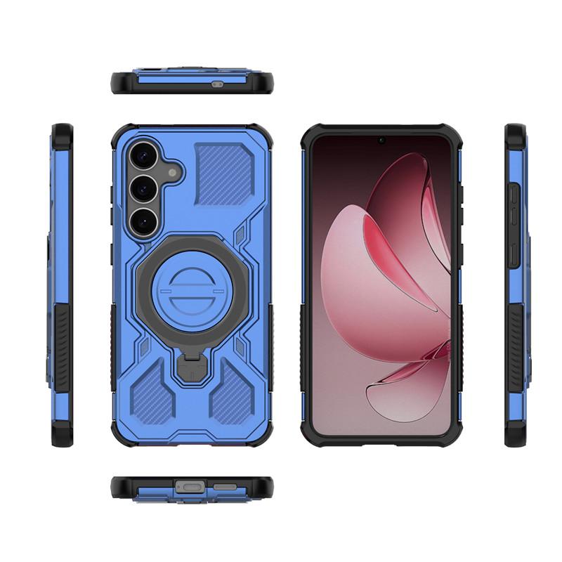 For Samsung Galaxy S25 Plus Case Samsung S25 Plus Cover Holder Magnetic Wireless Charging Protective Phone Case For Samsung S25+