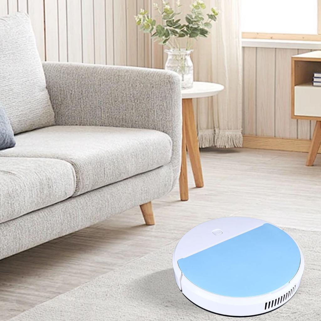 Roboter-Staubsauger mit Licht, starker Saugkraft, wiederaufladbar, kabellos, automatisch, intelligenter Kehrroboter