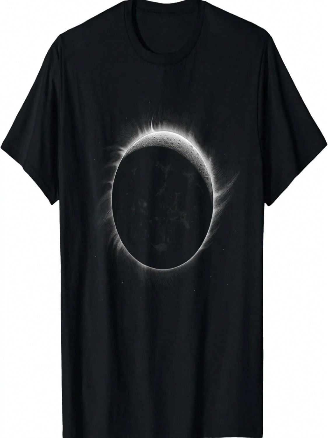 Solar Eclipse Moon And Sun Cool Event Graphic T-Shirt S разноцветный