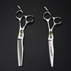 6.0 Inch Nimpson Skull Handle Personality, Hair Scissors, Barber Scissors, Flat Scissors, Tooth Scissors
