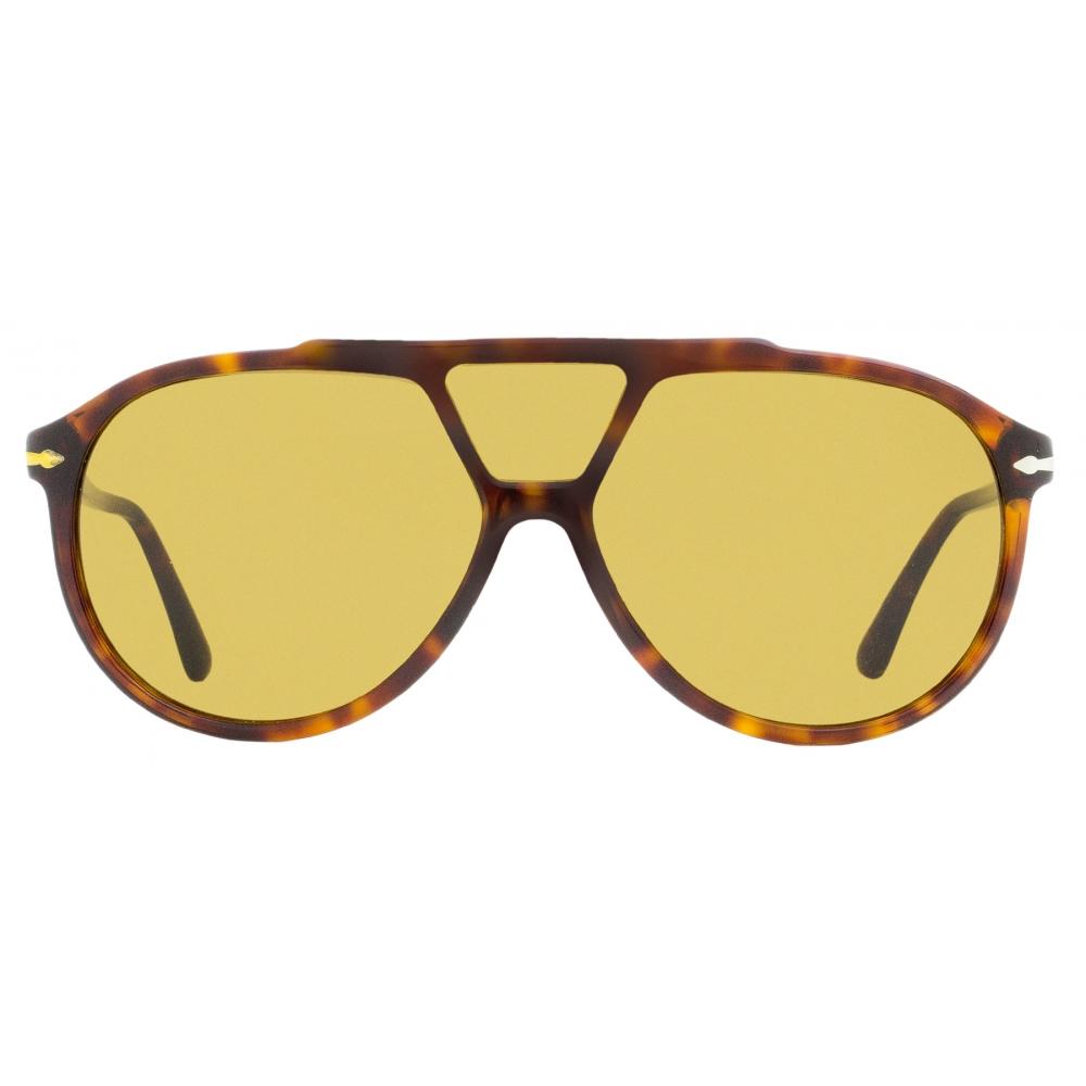 PerSol Men S Pilot SunglaSSeS po3217S 24 53 Havana 59mm 24 53