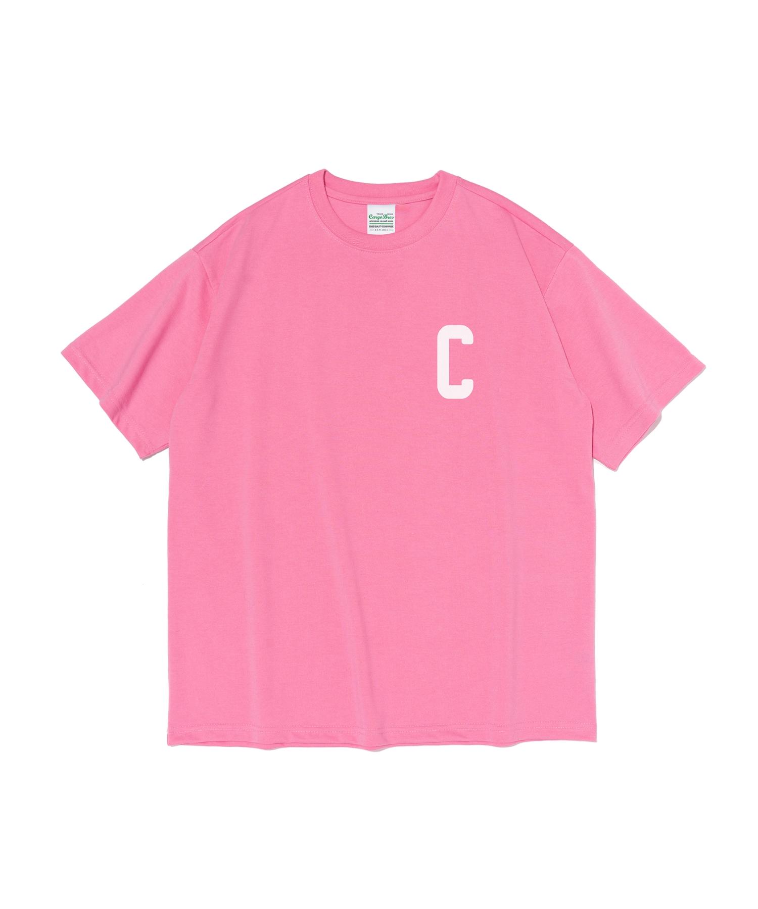 Cargo Bros C Logo Short Sleeve T-Shirt (Pink) S