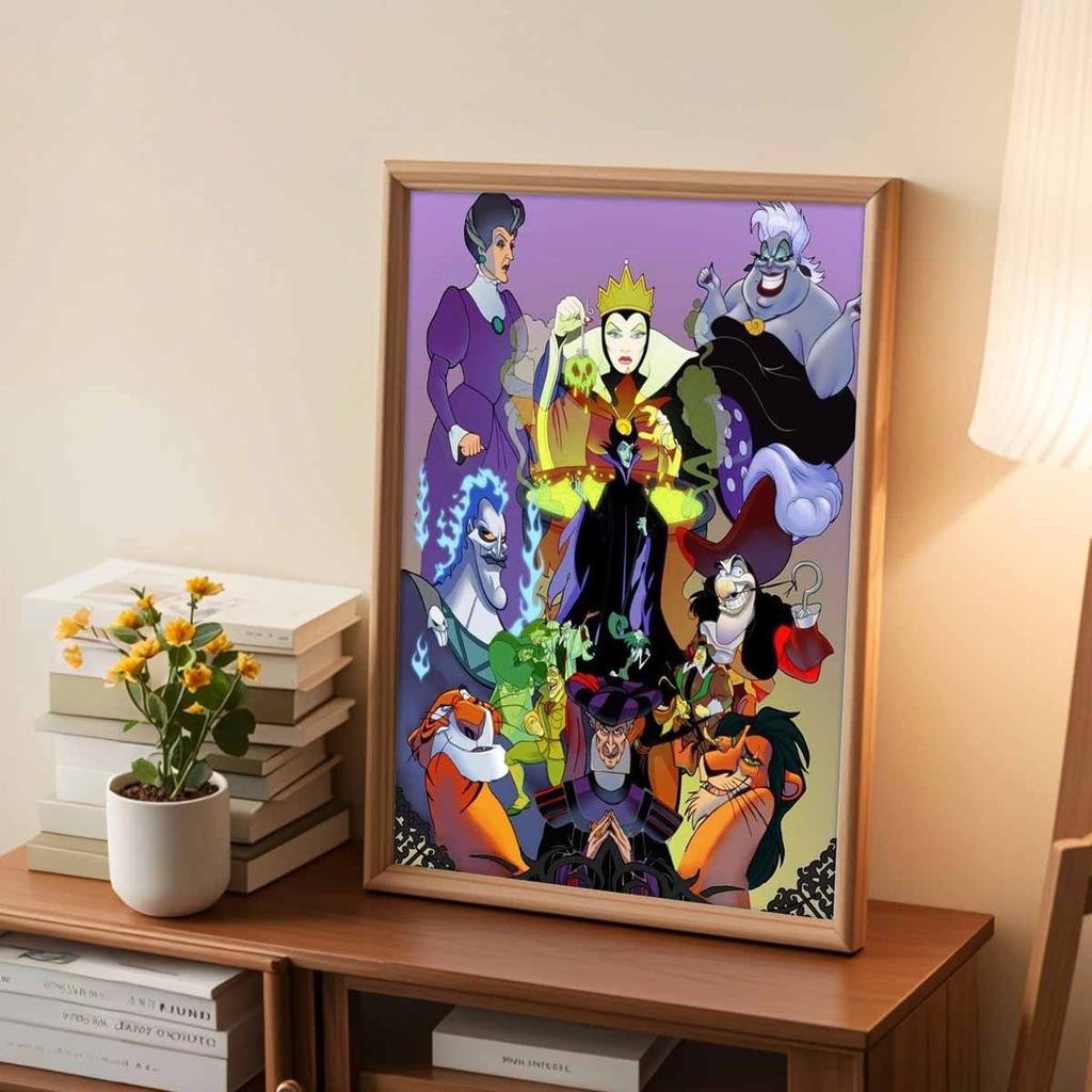 5D Diy Diamond Painting All Kinds of Villain Characters Full Drill Rhinestones Mosaic Embroidery Handmade Products Home Decor Gift