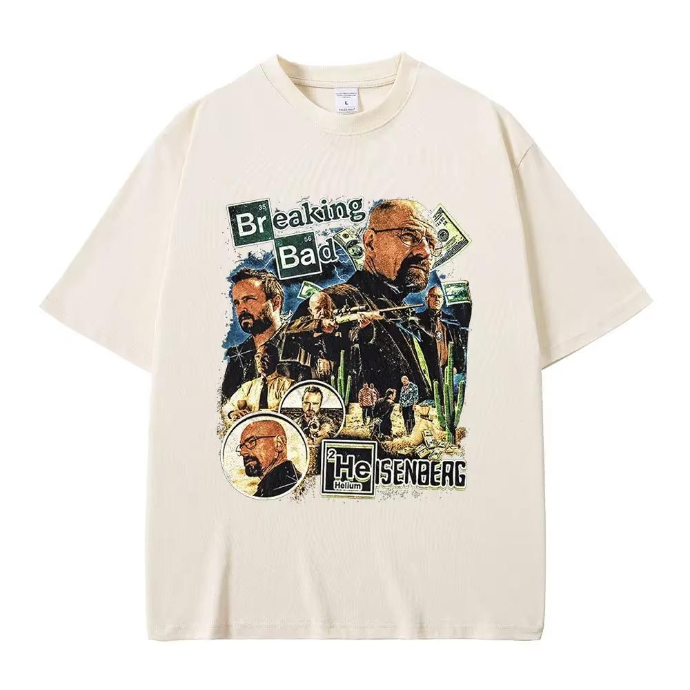 Heisenbergs Breakthrough Bar Series of Highquality and Comfortable Mens Printed Roundneck Tshirts for Summer 2026