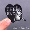 Hip Hop Punk Patch Iron On Patches For Clothing Thermoadhesive Patches On Clothes Skull Animal Embroidery Patch For Clothes