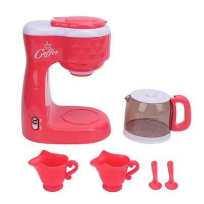 Coffee Maker Machine Toy Realistic Pretend Role Playing Coffee Maker Playset Kids Play Kitchen Toys