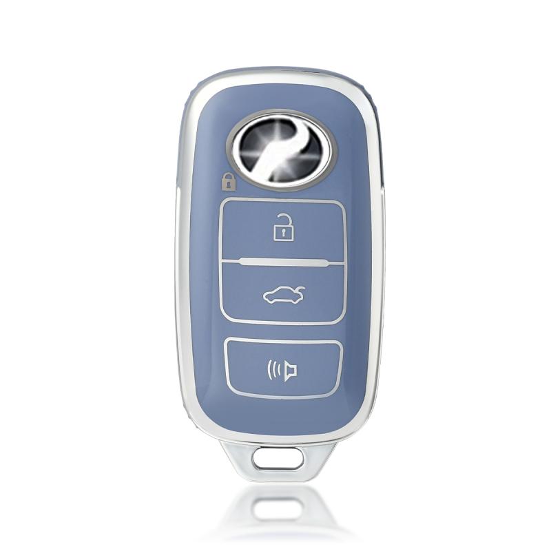 4 Buttons Key Fob Cover For Toyota Perodua Key Case Cover Car Key Protection Smart Remote Tpu Car Key Case Bag 8 Colors