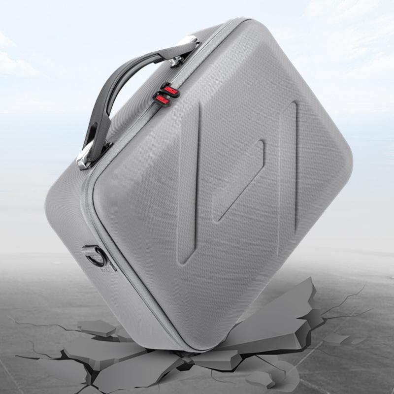 Portable Carrying Case for 4 Mini Storage Travel Case with Should Straps Handle Propellers Drones Controller Accessories