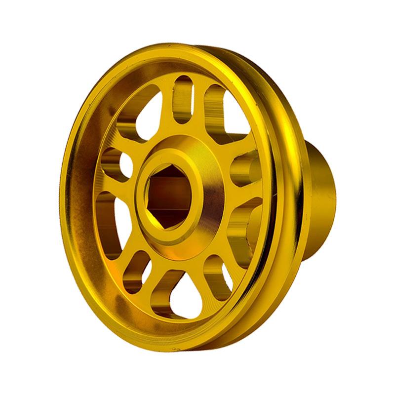 Motorcycle modified CNC aluminum alloy material, multi-color optional motorcycle front fork cup, fine workmanship and wear resistance