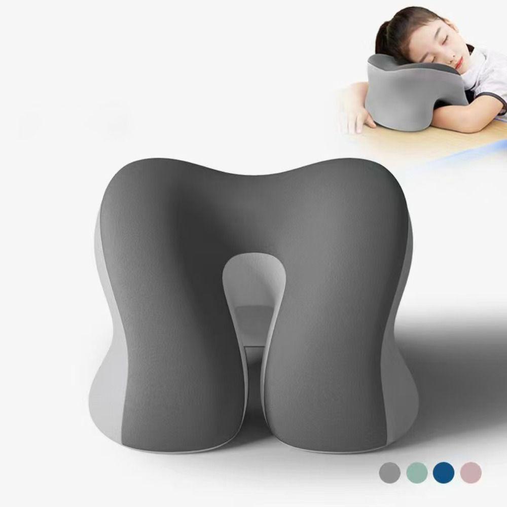 Skin-friendly Students U Shape Nap Pillow Ergonomic Desk Sleep Head Support  Adults