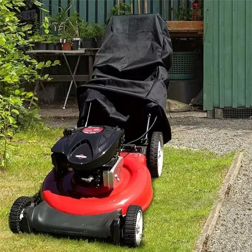 Waterproof Lawn Mower Cover UV-Resistant Trimmer Cover Heavy-duty Mower Cover Snow Blower