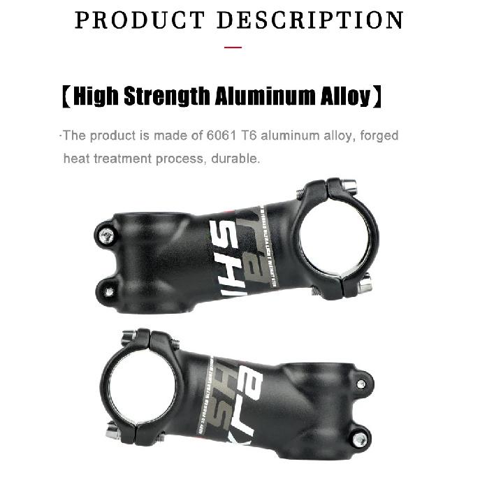 SHIKRA Mtb Power Stem Road Mountain Bike Handlebar Advance Negative Table 45/55/60/70/80/90/100/110MM Stem Riser 31 8 Bridge
