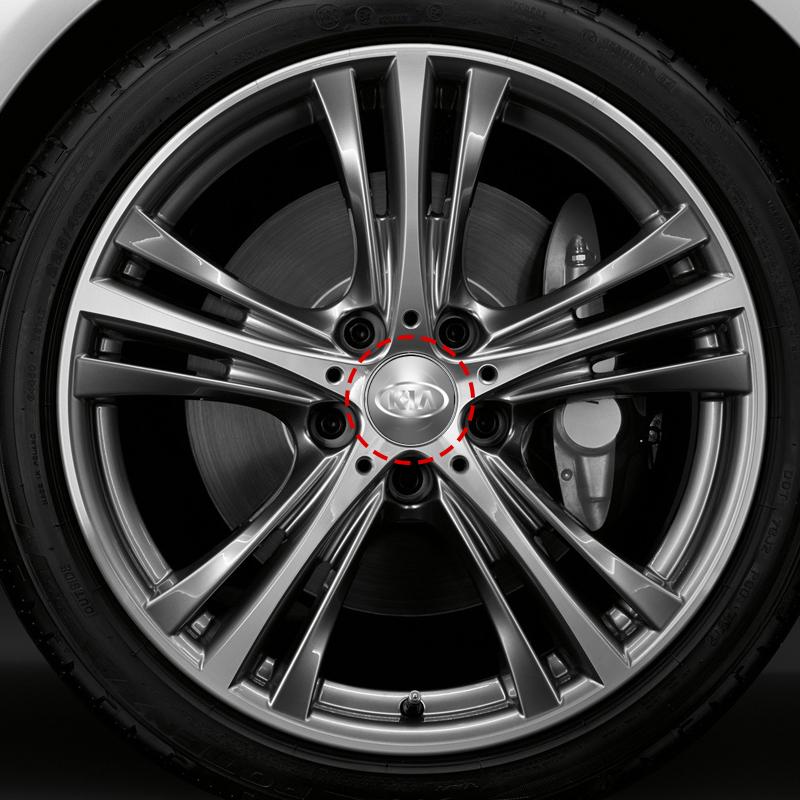 4PCS/SET Car Wheel Center Hub Center Cap Rim Hub Dustproof Cover For KIA Ceed Rio Sportage R K2 K3 K4 K5 K6 K7 K8 Soul Opeima Ceed Sorento Cerato