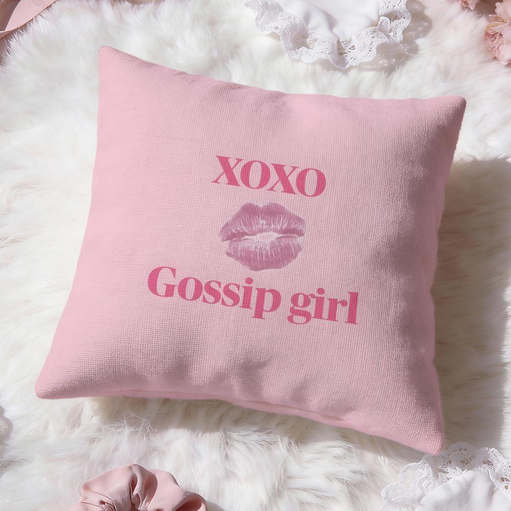 cool movie g-Gossip Girls Cushion Cover Premium Comfort Reversible Pillow Cove -Two in One Design for Any Room & Car Interior