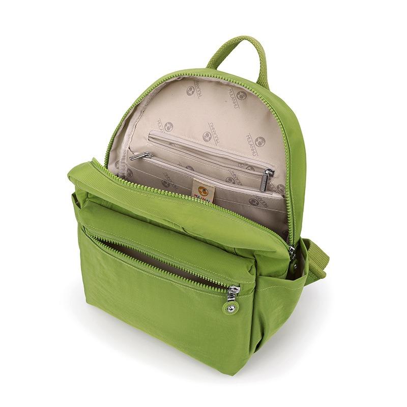 Summer Oxford Cloth Lightweight Medium Ladies Mommy Simple Backpack Student Simple Canvas School Bag