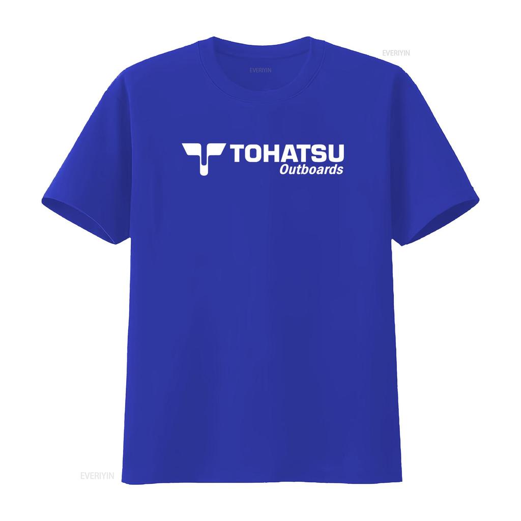 Tohatsu Outboard Soft Trendy Hip Hop T Shirt Hot Deals Vintage Washed Slightly Stylish Comfortable Breathable Homme Fashion