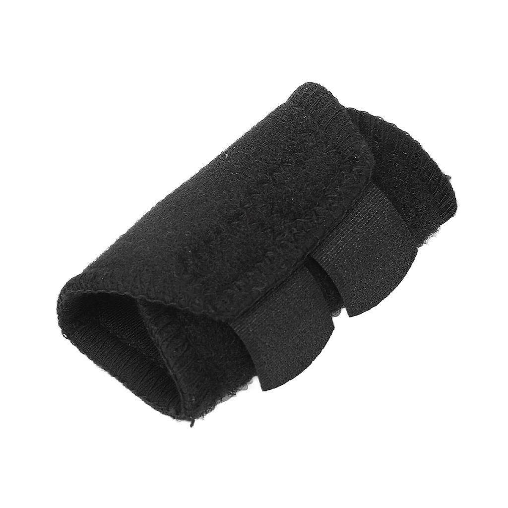 Finger Sleeves Pain Relief Washable Reusable Hygienic Finger Straightener for Adults Black