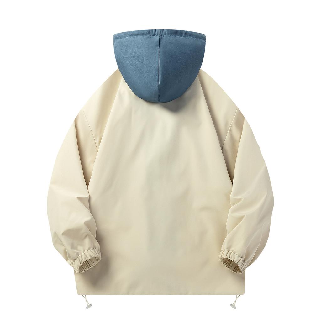 Pracovní bunda Pánská Zip s kapucí Móda Ležérní Pánské oblečení