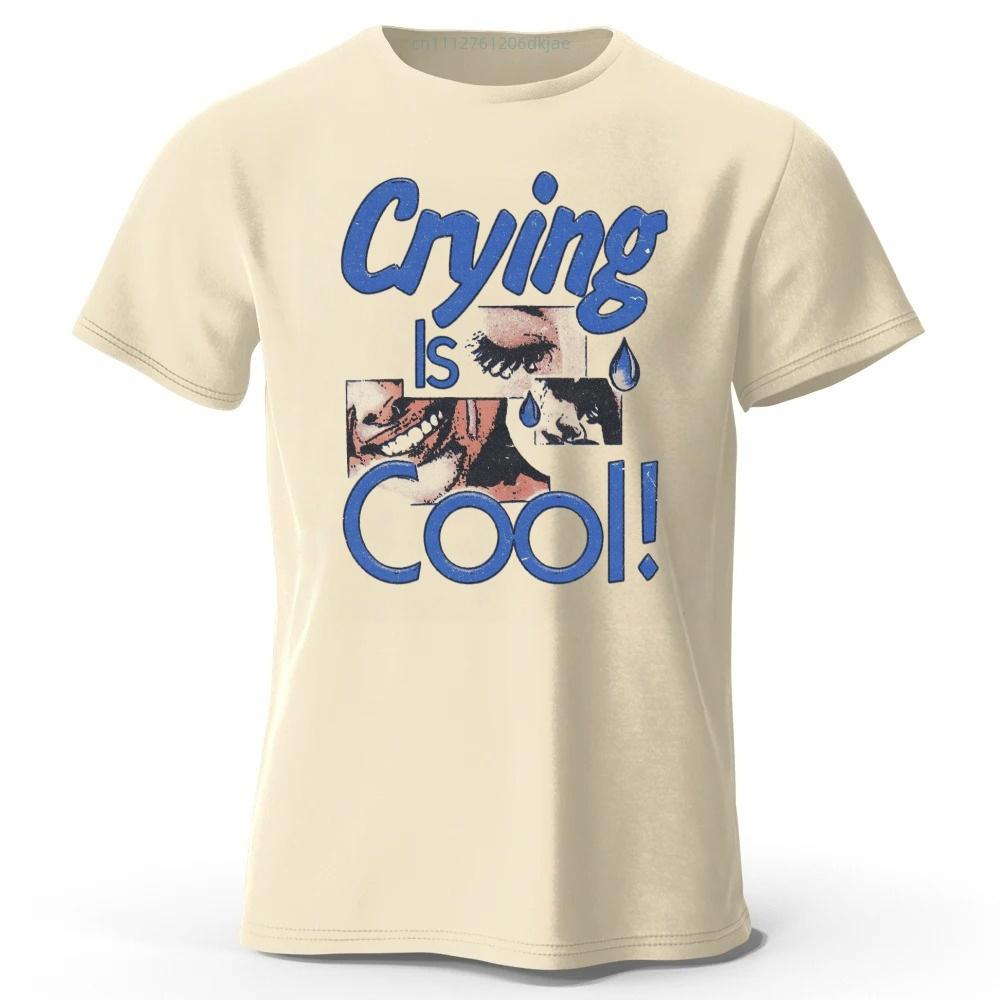 2026 Retro Kunst Aufdruck Reines Baumwoll Kurzarm Sommer Herren Freizeit Große Größen Weiches T-Shirt mit Mehreren Farben zur Auswahl