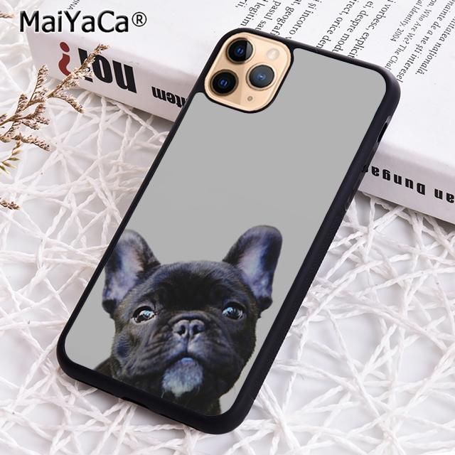 MaiYaCa French Bulldog Dog Pug Phone Case For iPhone 17 Air 16 pro max 15 14 plus 12 13 Shell Cover coque