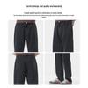 Mark Fairwhale Men's Black Loose Straight-Leg Jeans