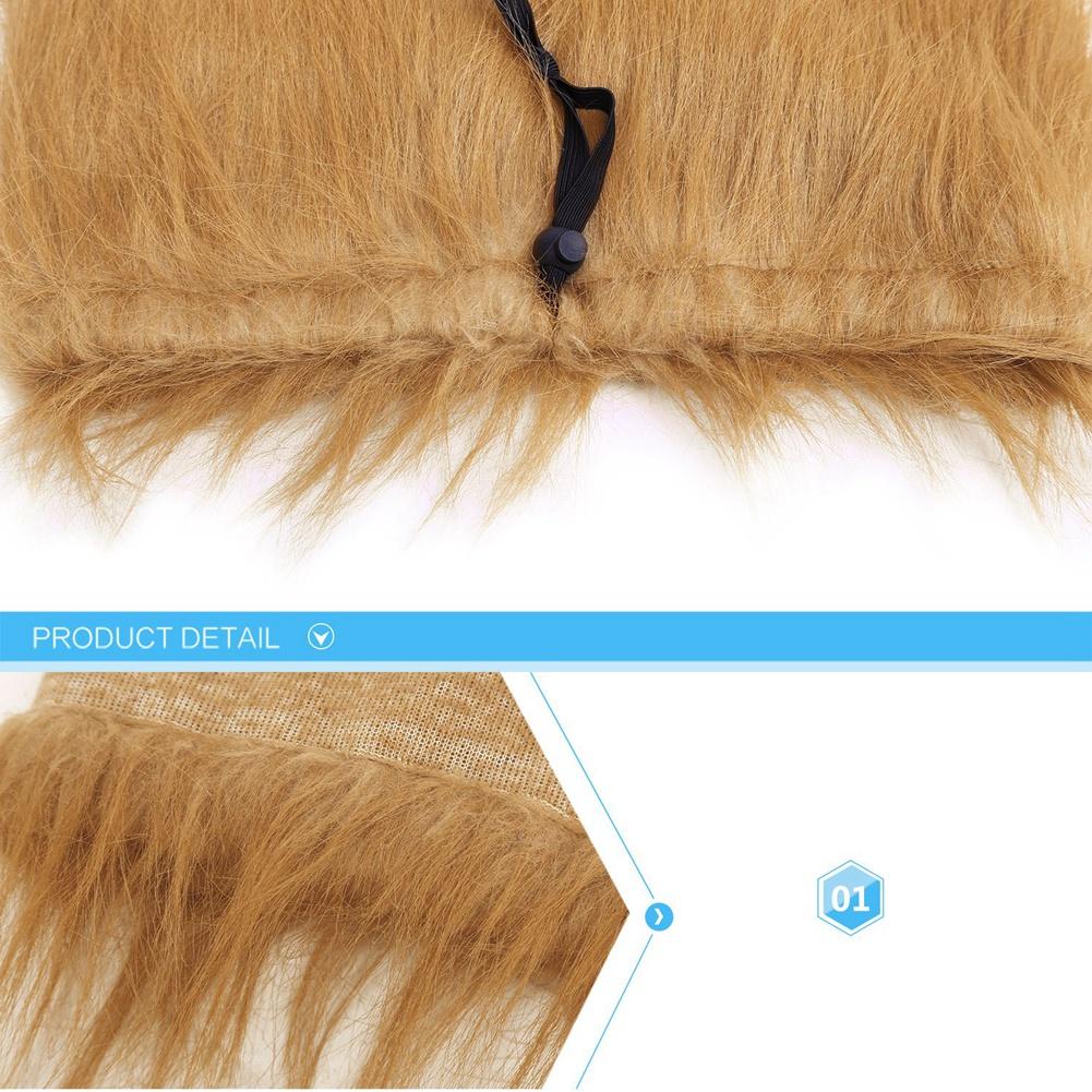 1 Stück Modische Synthetikfaser Haustier Hund Welpe Perücke Für Festival Party Cosplay