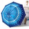 Eyes of the Universe Automatic Umbrella Compact 8-Rib Design Lightweight All-Season Travel Outdoor Accessory Perfect Gift for Women Men