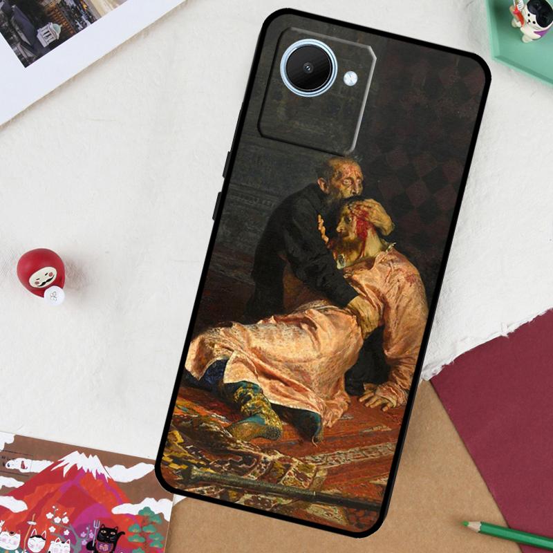 Renaissance Art Painting For Realme 14 Pro Plus 13 10 11 12 GT 6 5 6T GT7 Pro C61 C55 C53 C51 C21Y C25S C67 C75 Case