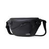 Black Men Chest Bag New Casual Crossbody Fanny Pack Unisex Membrane Sports Bag Outdoor Cycling Shoulder Waist Bag Travel Daypack