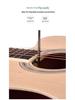 41-Inch Solid Spruce Top Folk Guitar with Cutaway and Matte Finish