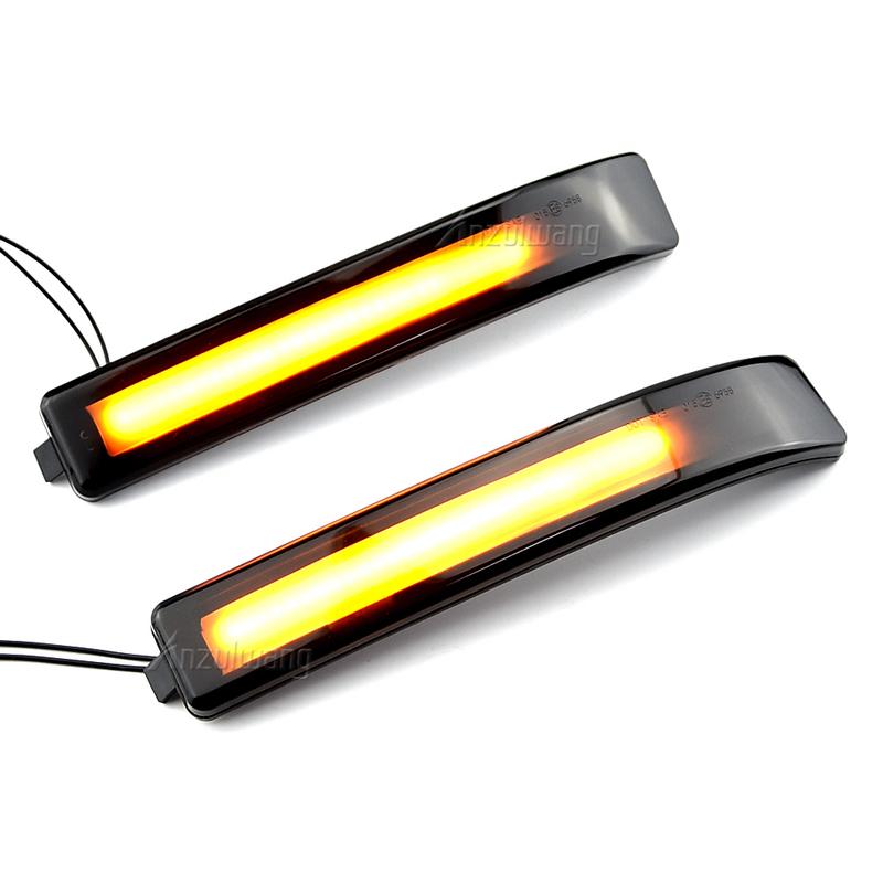 LED Dynamic Side Mirror Turn Signal Lights For Ford F150 F-150 2009-2014 SVT Raptor 2010-2014 Sequential Lamp Blinker Indicator