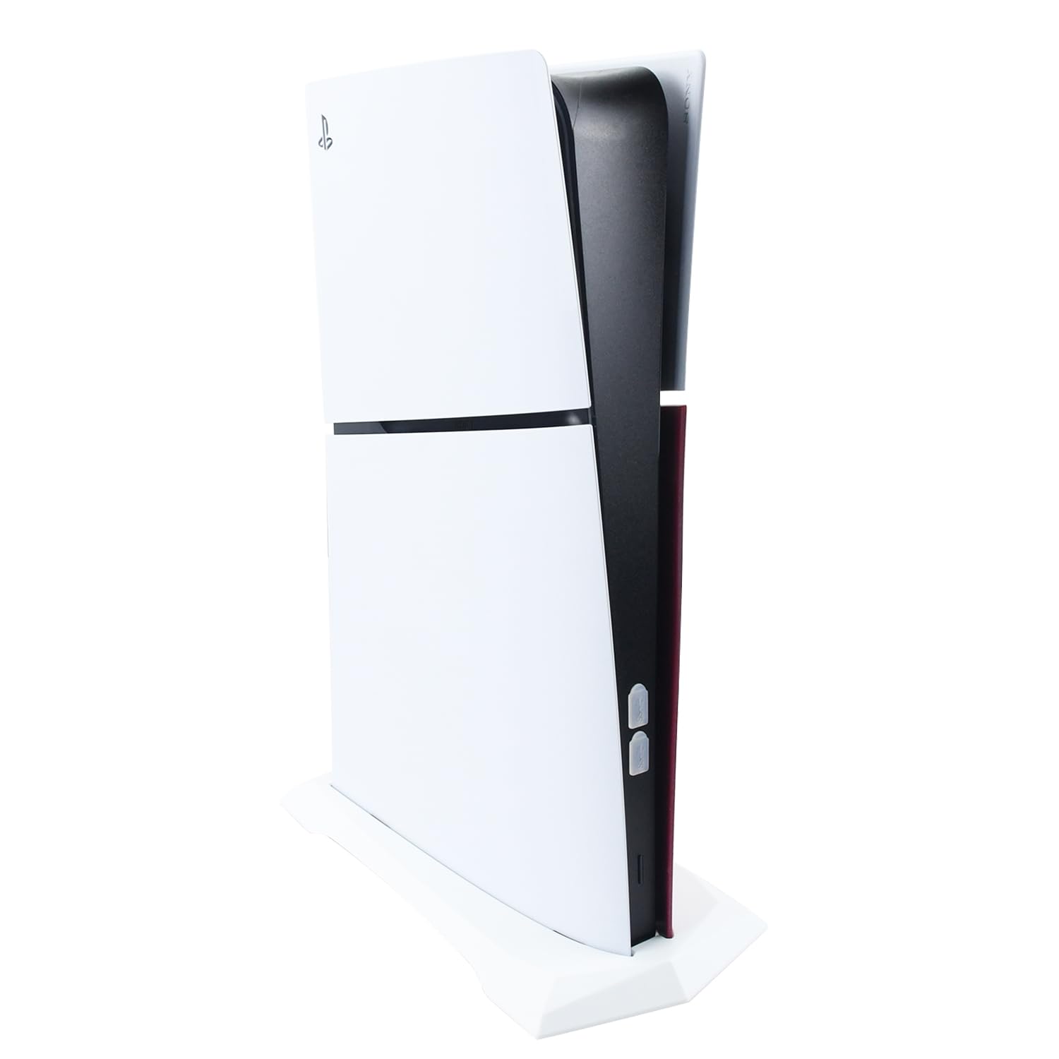 

RDFJ Підставка для PS5 серії Простий дизайн Економія місця Вертикальна підставка Покращена стабільність для PS5 для PS5 SLIM Digital (білий, Видання) білий