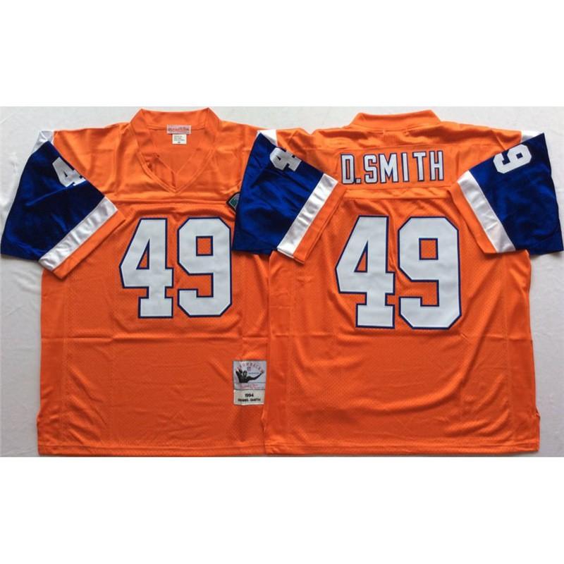 Denver Broncos Retro 84 Hall Of Fame Camiseta de Rugby para Hombre y Mujer Mezcla de Algodón Ropa Deportiva para Aficionados