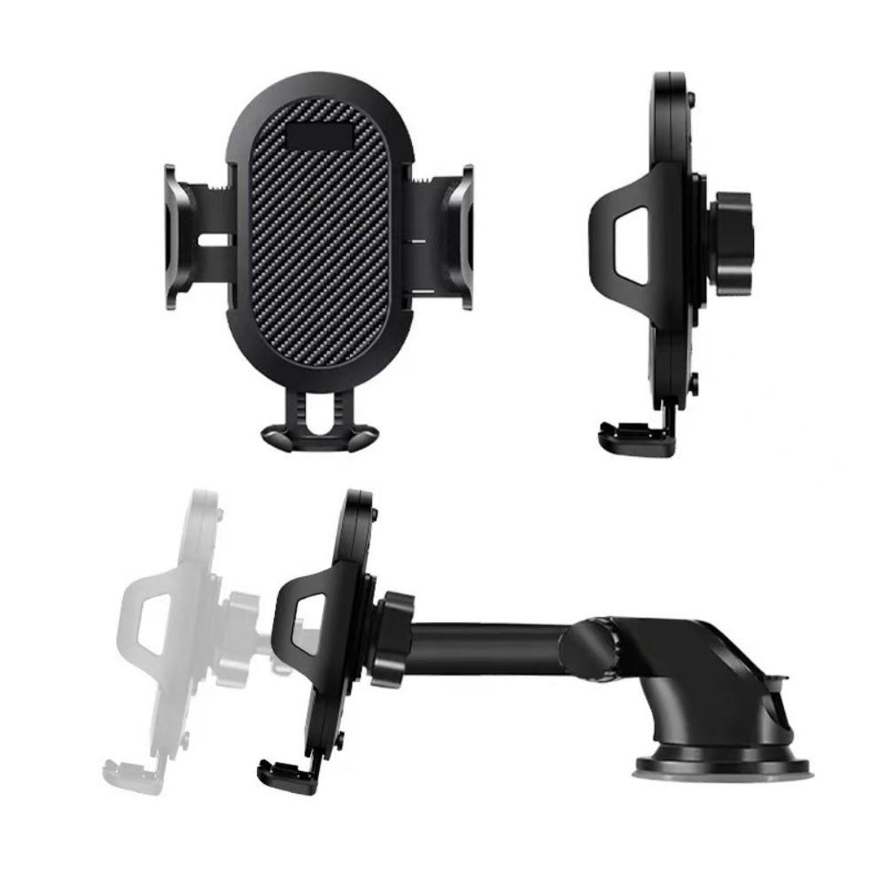 Retractable Arm Car Phone Holder Rotate Dashboard Bracket Mobile Phone Bracket Cell Phone Support