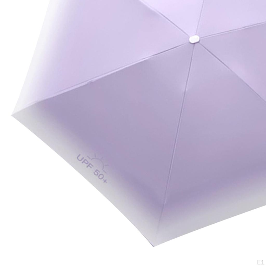 Compact Travel Umbrella Folding Sun Protection Umbrellas for Rain Camping