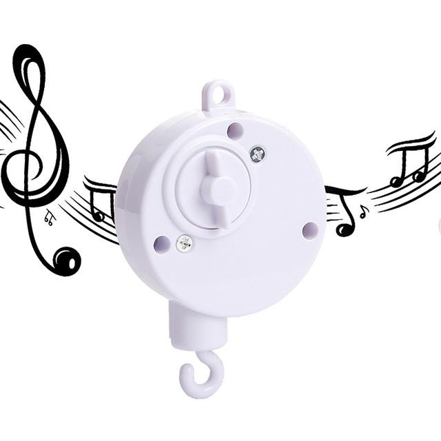 Baby Wooden Crib Mobile Bed Bell Hanging Rattle Toy Newborn Music Box Bed Bell Hanging Toys Holder Bracket Infant Crib Baby Gift