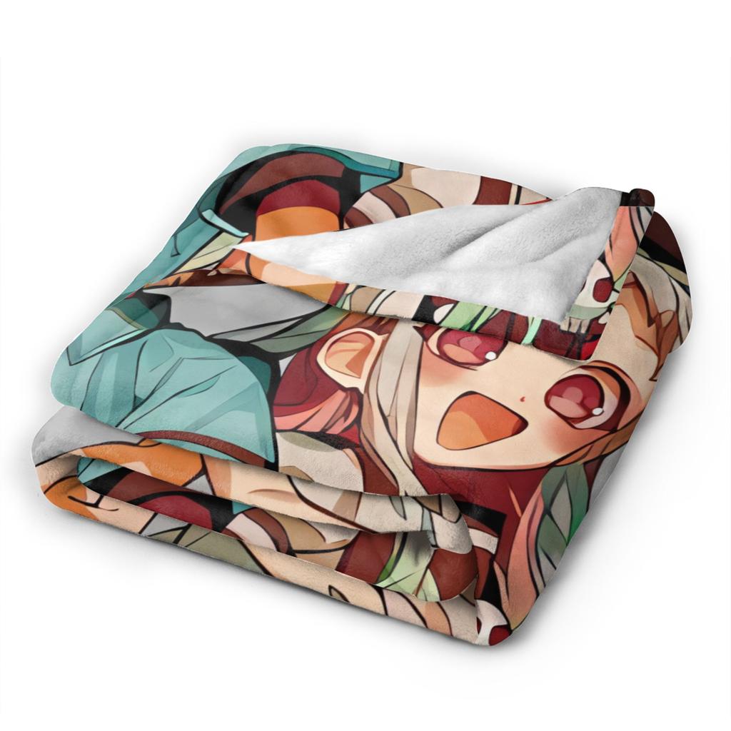 Toilet-Bound Hanako-kun Anime Blanket  Soft Warm Plush Bedding Throws For Couch Chair Sofa Bed Flannel Bedspread Bed Cover