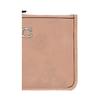 Coach Skinny Id Case 11 Logo Zipper Closure Crossgrain Leather Card Holder Women Accessories Silver Light-Yellow CH810-LHWFT
