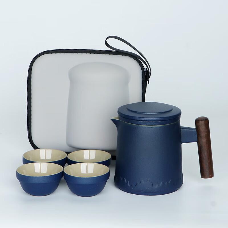 

Portable Ceramic Kung Fu Tea Set