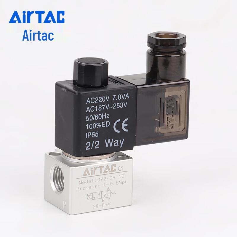 AIRTAC 3V2-08-NOB Series Solenoid Valve