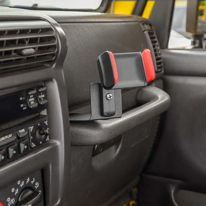 Držák interkomu do auta Držák klipu na mobilní telefon Stojan Vhodný pro Jeep Wrangler TJ 1997-2006 Příslušenství interiéru auta