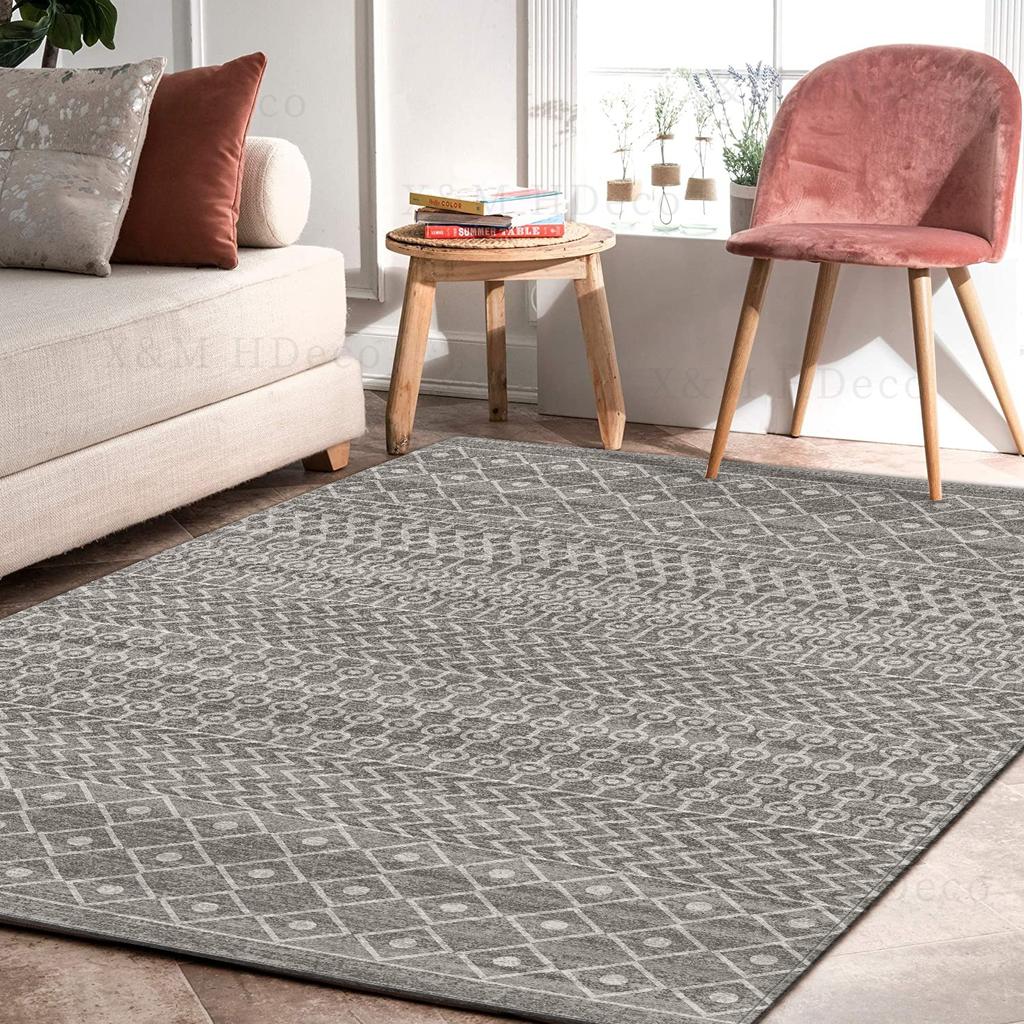 Buy X M Hdeco 2 Colors Vintage Moroccan Non Slip Area Rug Living Room Bedroom Area Rug 50x1cm 50x160cm 80x1cm 80x160cm 100x150cm At Affordable Prices Free Shipping Real Reviews With Photos Joom