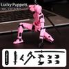 Sada akční figurky, obří meč Robot Akční figurka Robo 3D vytištěná 13 Akční figurka Fidget Toys kloubová, Sběratelé Desktop