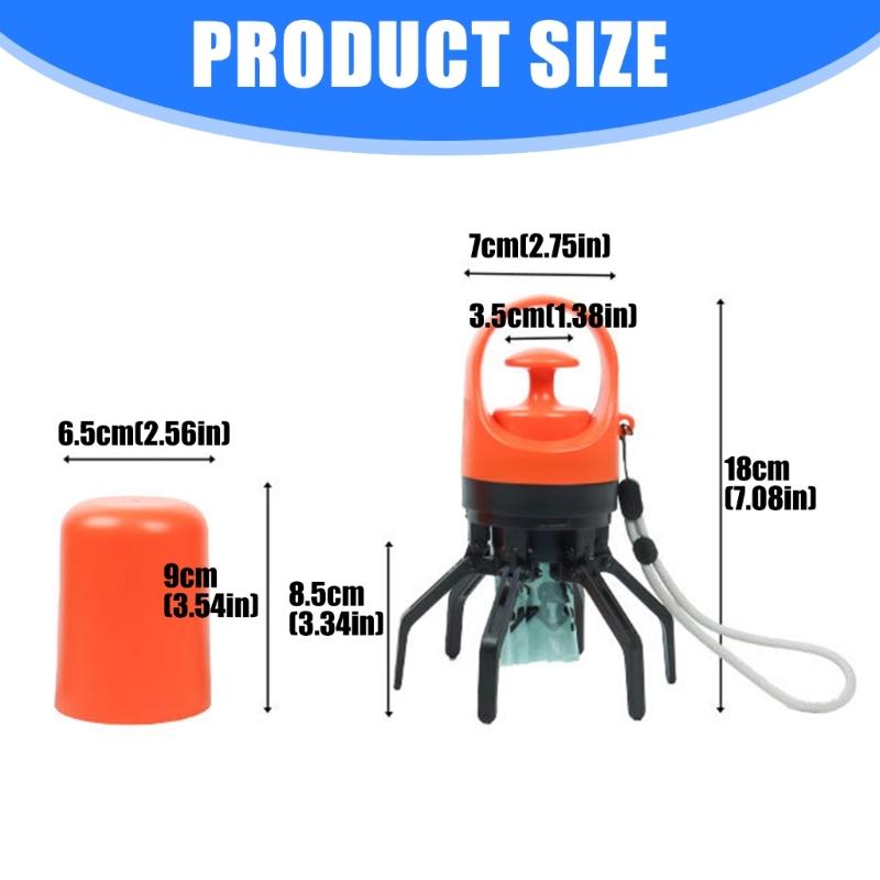 Convenient Pet Poop Scooper Keep Hand Clean And Environment Grip Style For Easy Use for Neighborhoods