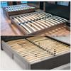 4 Pcs Adjustable Bed Support Legs 7.1 to 7.87 Inch Metal T Leg Frame Reinforcement for Bed Repair Cabinet Home DIY