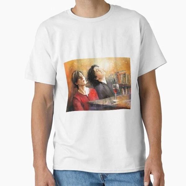 Dylan Moran and Tamsin Greig Classic T-Shirt Made in USA/AUS T-Shirt S-2XL 2XL
