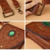 Medieval Vikinges Pirate Leather Drop Leg Bag Halloween Cosplay Costume Accessory Renaissances Belt Pouch Fanny Pack