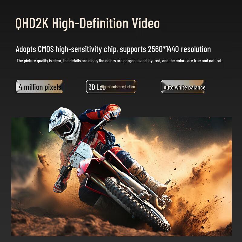 Aoni A30Pro 2K USB Webcam with Autofocus and Mic