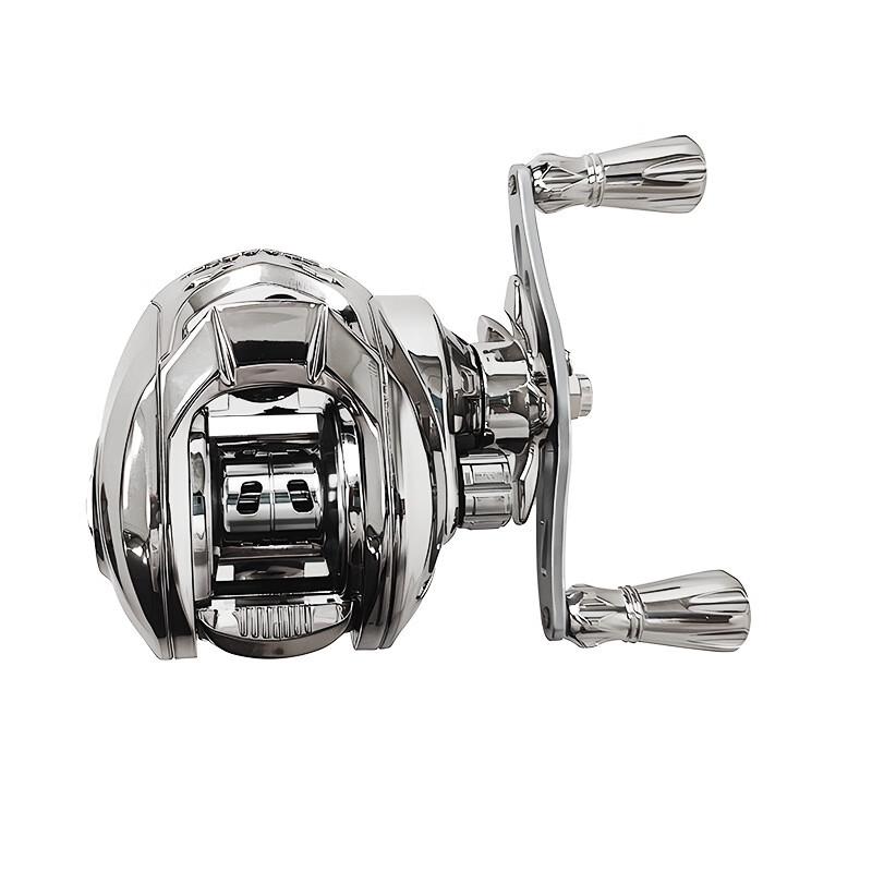 

Oeny Silver Metal Left-Hand Baitcasting Fishing Reel Left Hand