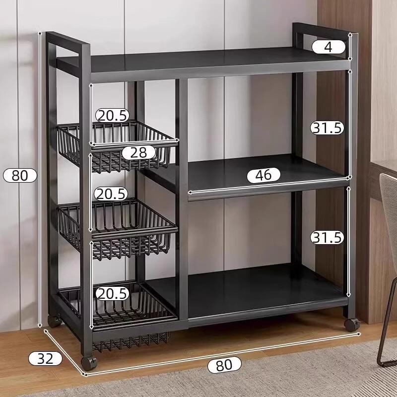 Thickened Adjustable Carbon Steel Storage Rack
